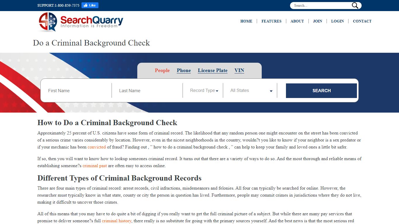 Do a Criminal Background Check - SearchQuarry